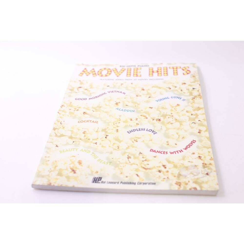 Movie Hits, Songbook, Big-Note Piano, 1993, Hal Leonard, Vintage ~ 260120-WH 908
